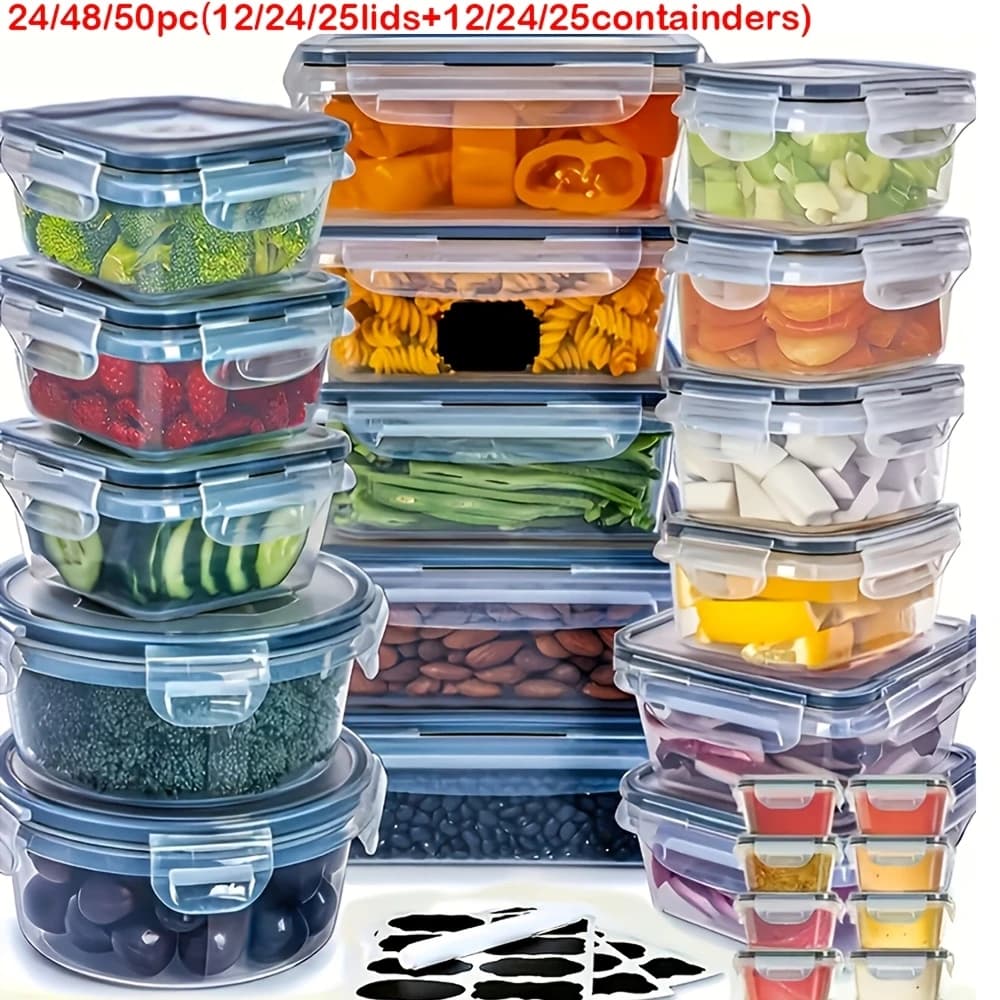 Airtight Food Storage Container Set - BPA Free & Leak-Proof