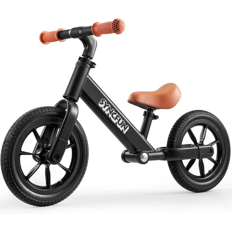 Lightweight 12-Inch Toddler Balance Bike - No-Pedal Toy